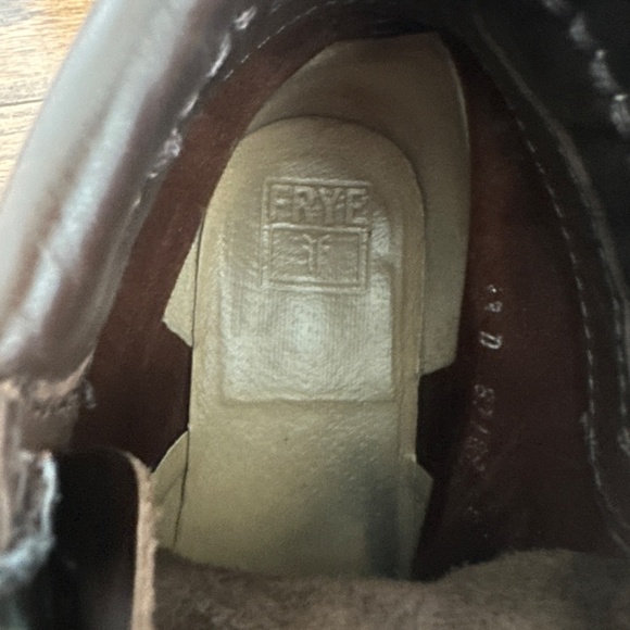 FRYE BOOTS, EXCELLENT CONDITION, RARE, MENS GENUINE LEATHER (SIZE 14) - Picture 9 of 10